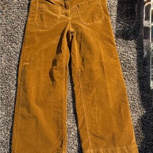 Boutique Soyaconcept Corduroy Pants in Mustard Yellow